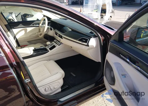 2020 Genesis G90 3.3T Premium Rwd z USA, uszkodzony, nr VIN KMTF34PA4LU081199